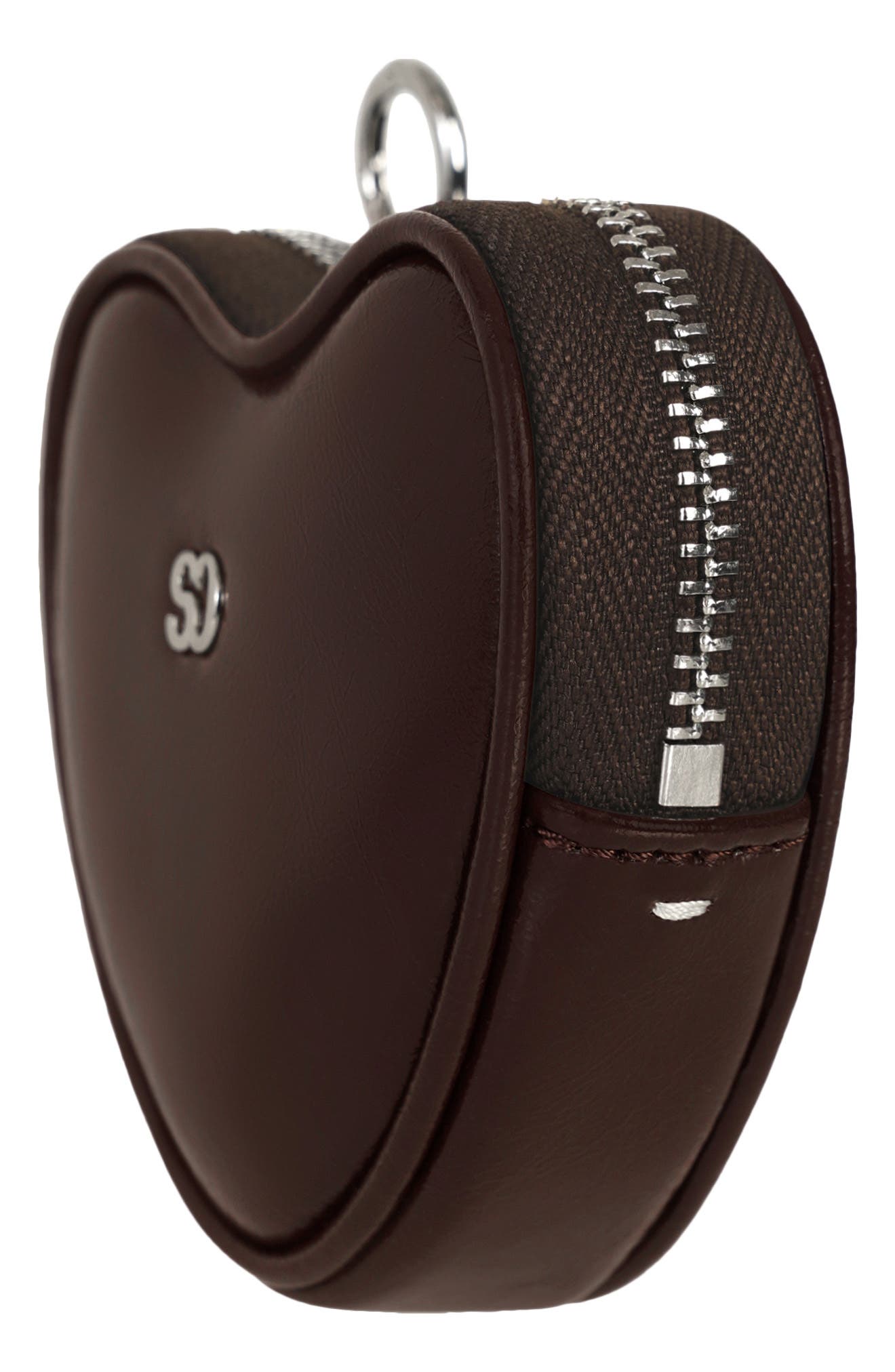 Stand Oil Heart AirPod Key Chain, Alternate, color, Marron