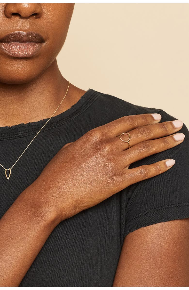 Oradina 14K Yellow Gold Opera Ring, Alternate, color, Yellow Gold