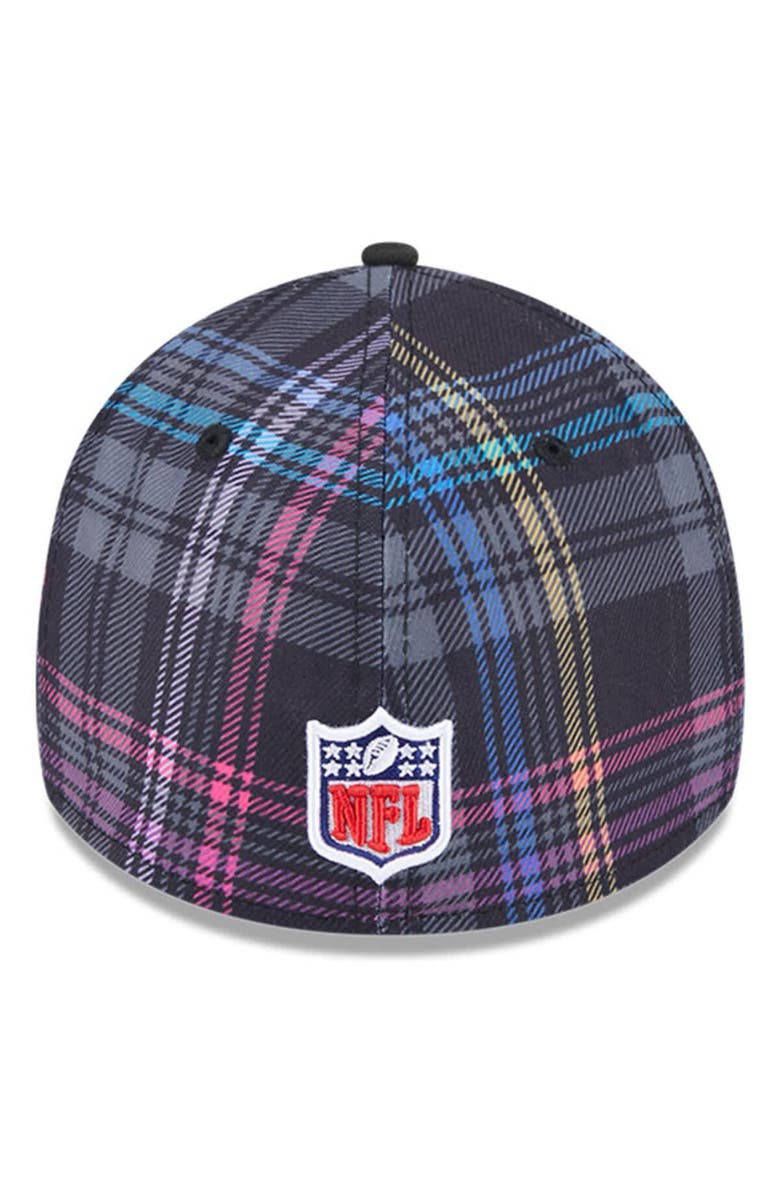 New Era Men's New Era Black Philadelphia Eagles 2024 NFL Crucial Catch Plaid 39THIRTY Flex Hat, Alternate, color,