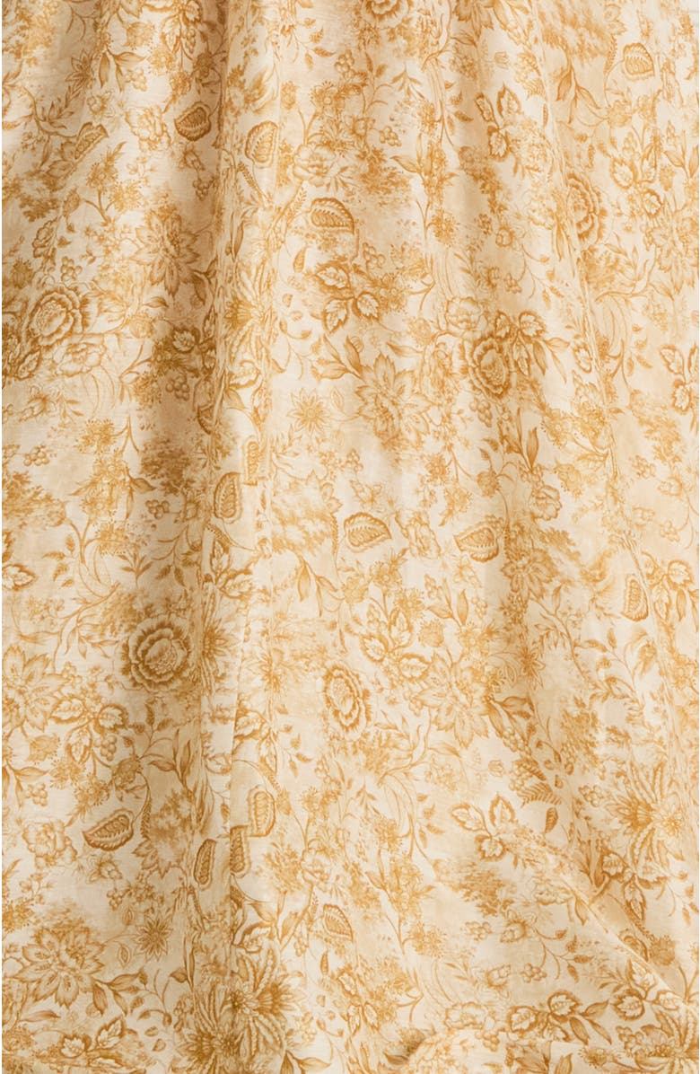 Aqua Blu Pleated Front Adele Dress, Alternate, color, Gold