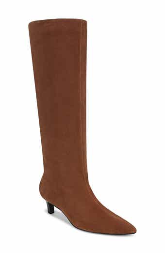 Nordstrom Dauphine Kitten Heel Knee High Boot