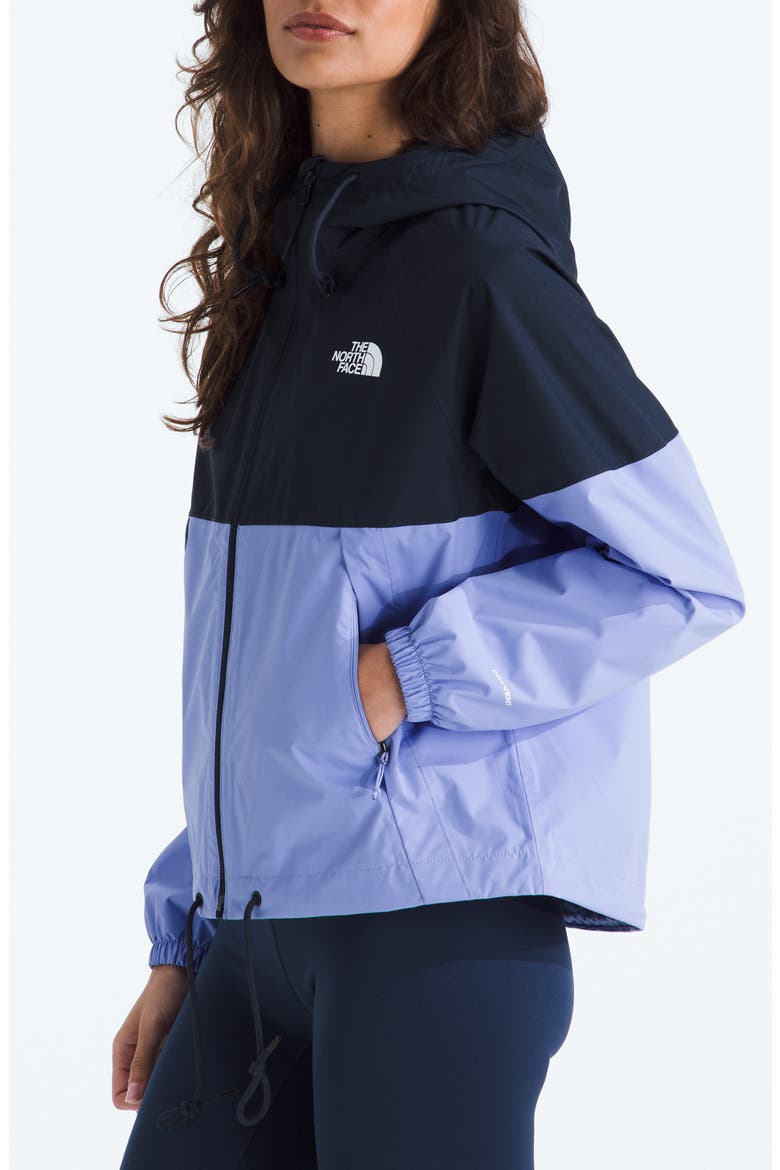 Antora Waterproof Rain Hoodie, Alternate, color, PERIWINKLE GLOW/ SUMMIT NAVY