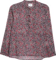 Isabel Marant Étoile Maria Floral Cotton Top