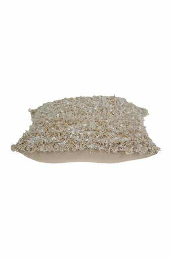 PARKLAND COLLECTION Tria Bohemian Beige Throw Pillow