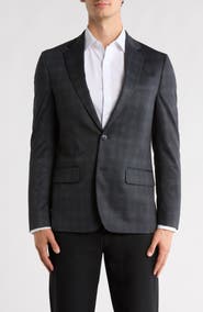 Original Penguin Plaid Two-Button Sport Coat
