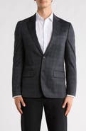Original Penguin Plaid Two-Button Sport Coat