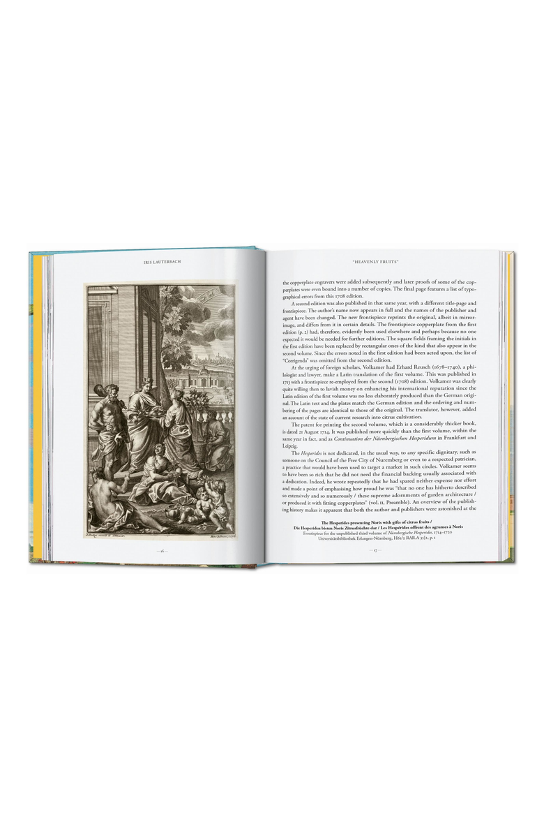 J C Volkamer The Book of Citrus Fruits 45th ed English French German Book, Alternate, color, Orange