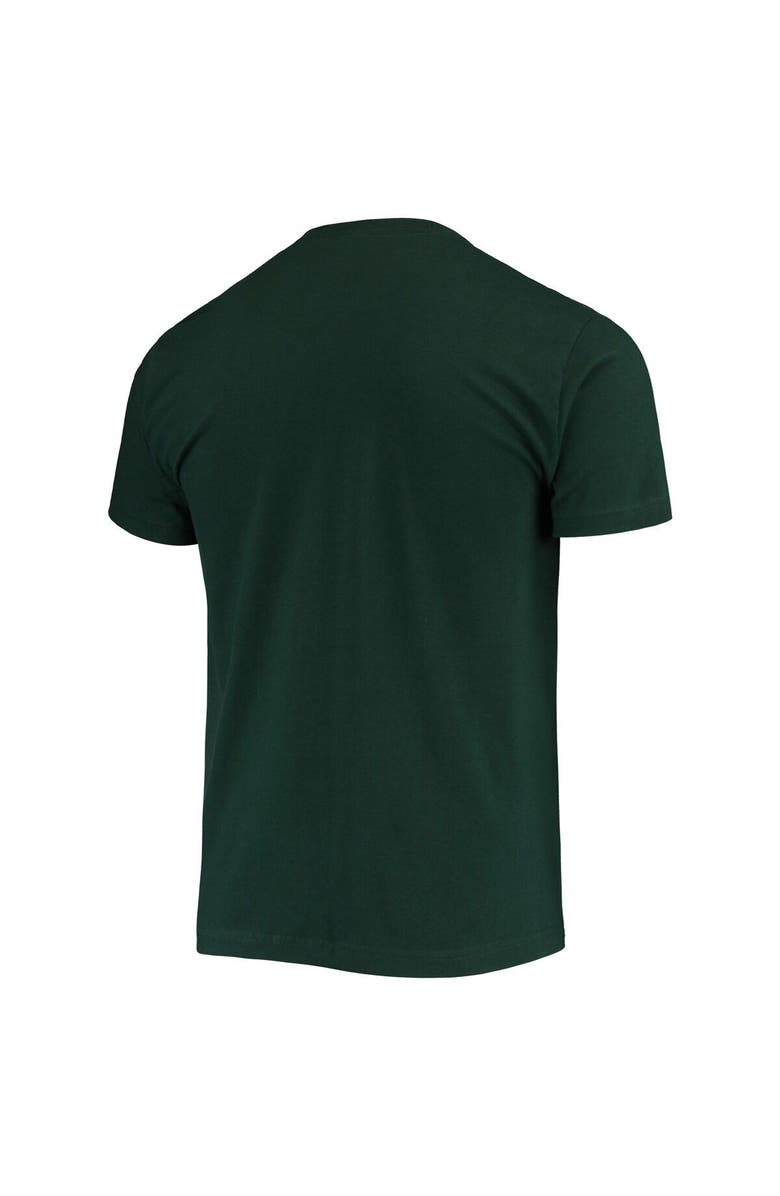Beast Mode Men's Hunter Green Beast Mode Collegiate Wordmark T-Shirt, Alternate, color, 