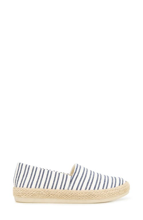 Esprit Naveen Espadrille Sneaker In Navy Stripe