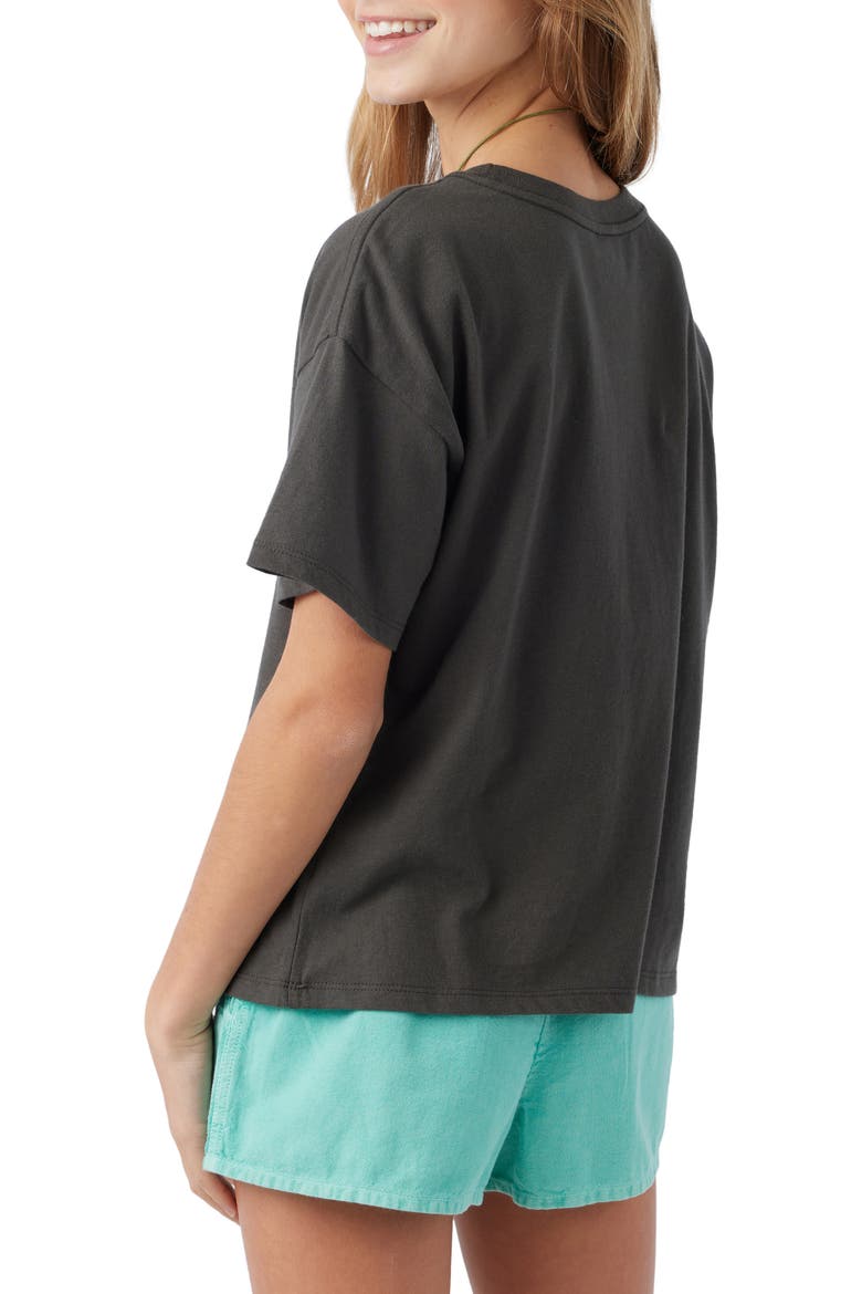 Kids' Out West Cotton Graphic T-Shirt, Alternate, color, WASHED BLACK