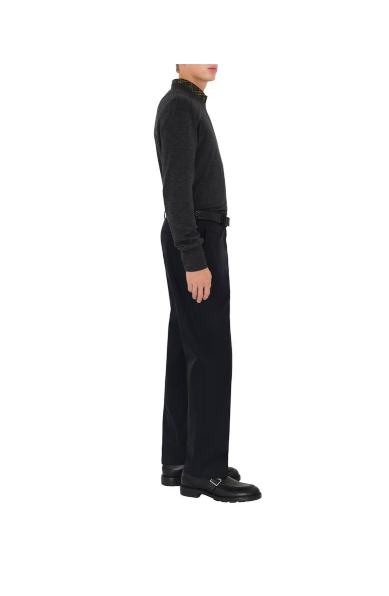 Burberry Cotton Chinos, Alternate, color, Indigo