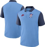 Nike Men's Nike Light Blue/Navy Minnesota Twins Cooperstown Collection Color-Block Victory Performance Polo