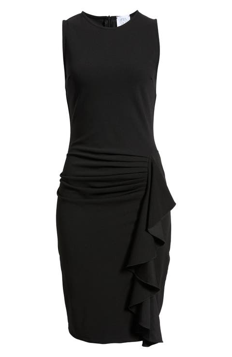 Theodora Ruffle Sleeveless Dress