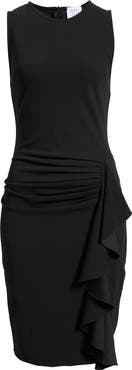 NIKKI LUND Theodora Ruffle Sleeveless Dress