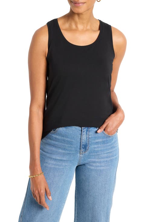 Perfect Stretch Cotton Knit Tank