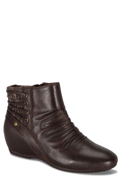 Peanut Wedge Ankle Bootie