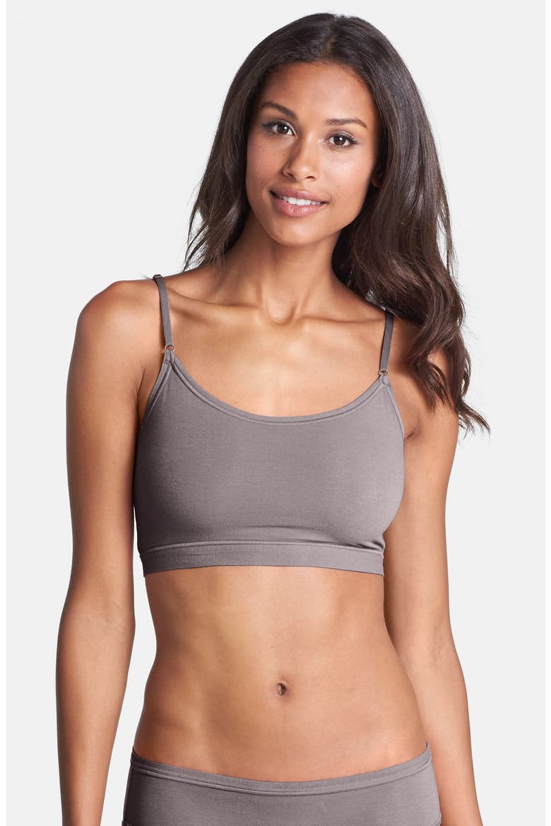 'B Fitting' Bralette, Main, color, PLATINUM