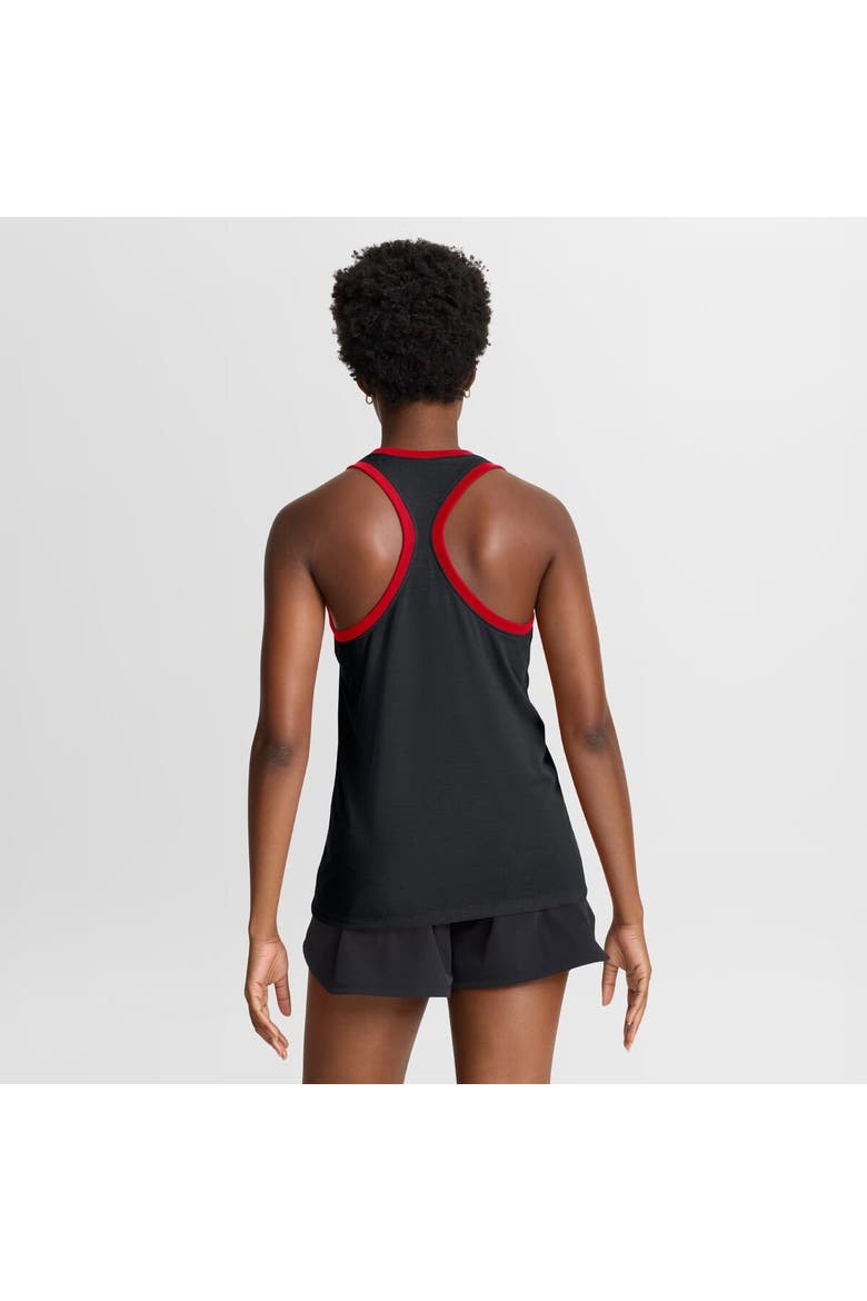 Women's Nike Black Ohio State Buckeyes Uni Name Tri-Blend Dri-FIT Tank Top, Alternate, color, Black