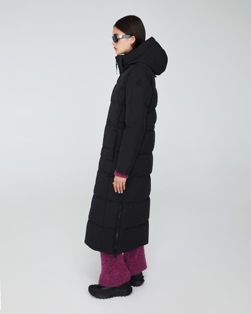 Quartz Co. Sofia 2.0 | Hooded Down Winter Jacket In Black