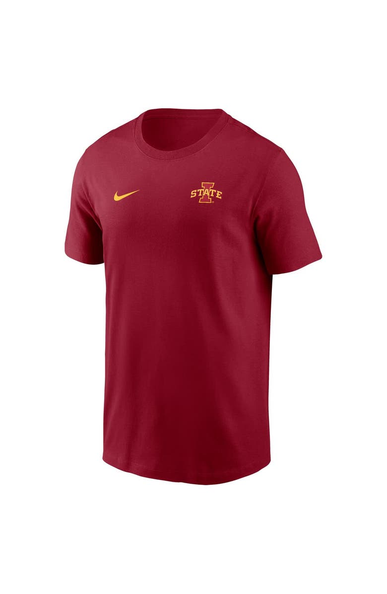 Nike Men's Nike Cardinal Iowa State Cyclones 2025 Sideline Legend Performance T-Shirt, Alternate, color, Cardinal