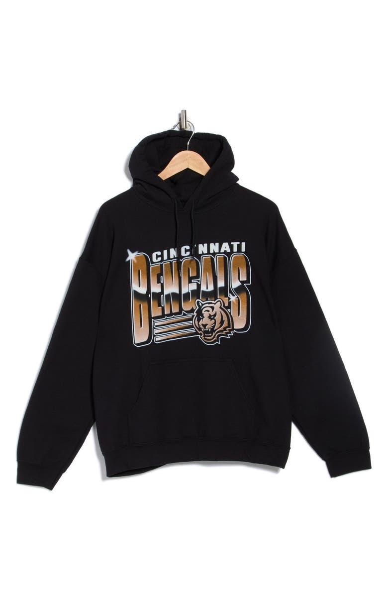 Junk Food Cincinnati Bengals Charm Hoodie, Alternate, color, Black