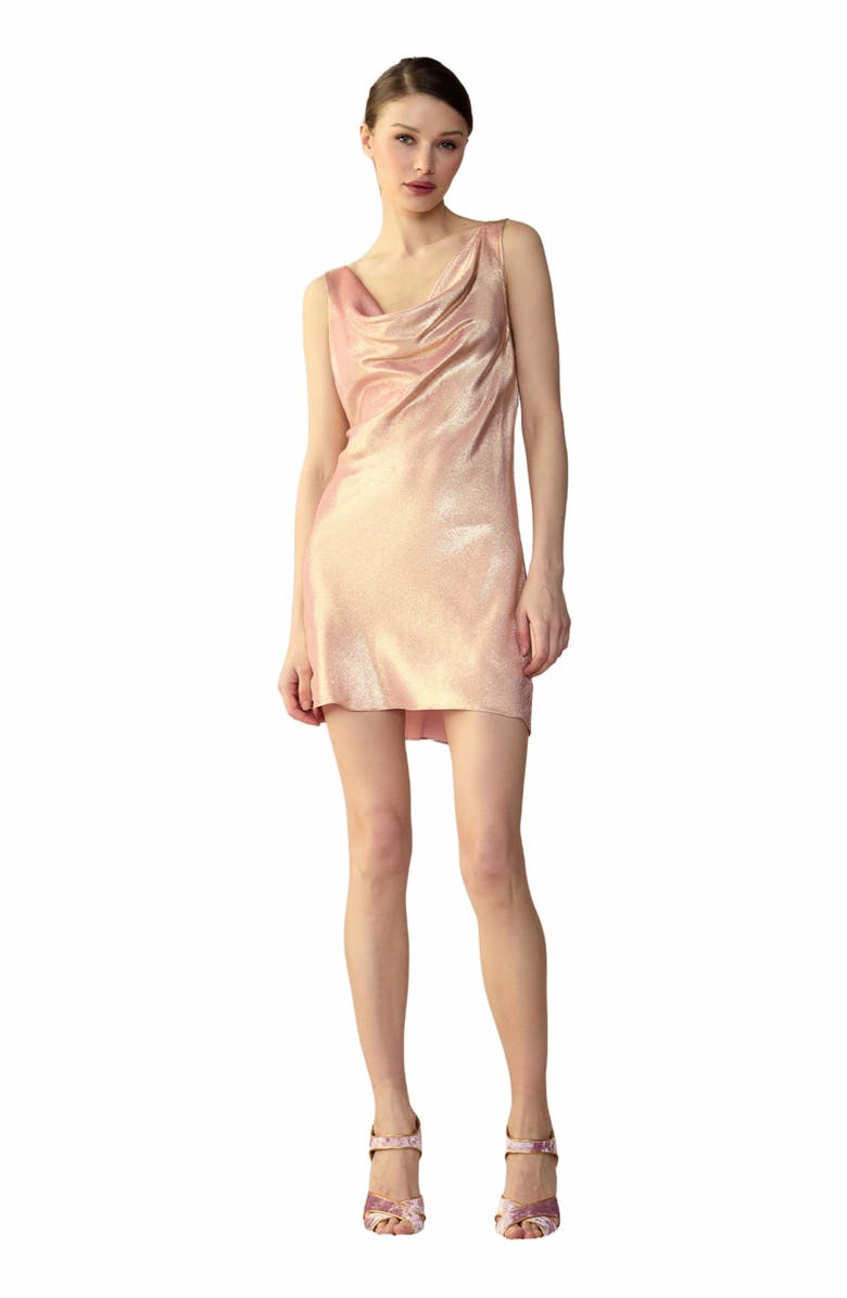 Cynthia Rowley Shimmering Siren Dress, Main, color, 