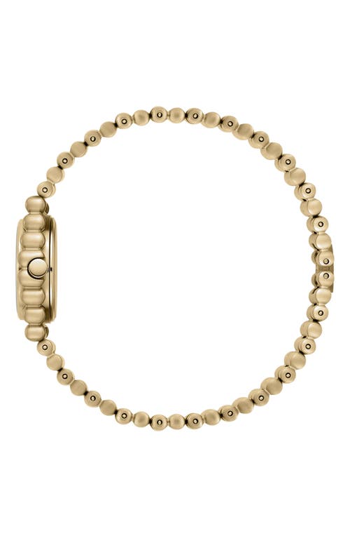 Breda The Coda Midnight Black Bracelet Watch, 32mm In 18k Gold Plated/black