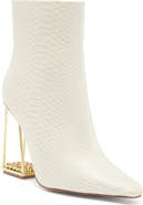 LADY COUTURE Glam Snakeskin Embossed Boot