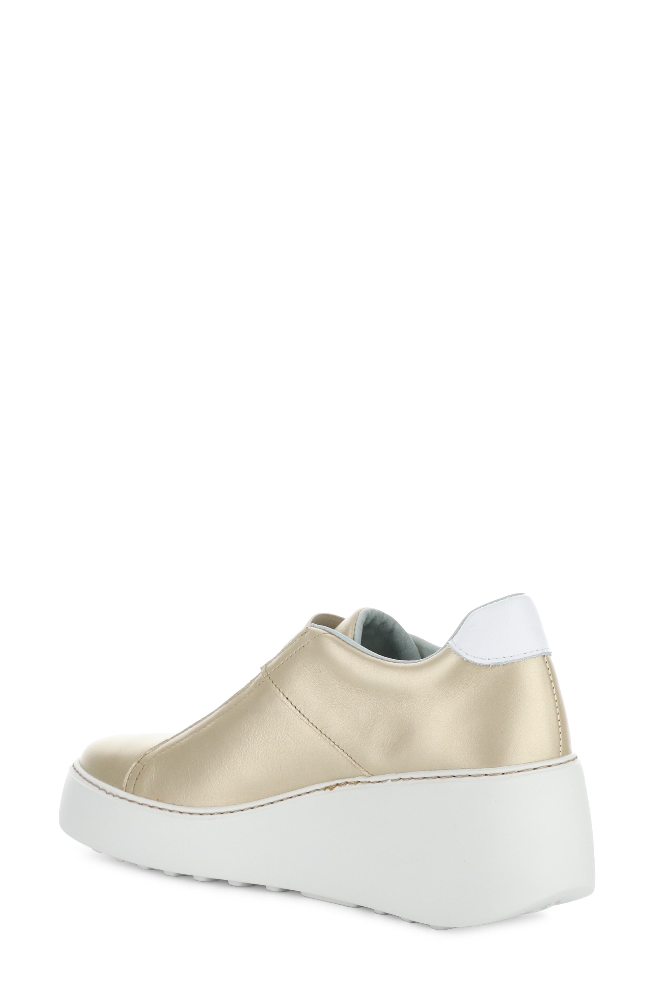Dito Platform Wedge Sneaker, Alternate, color, 002 GOLD DUBLIN