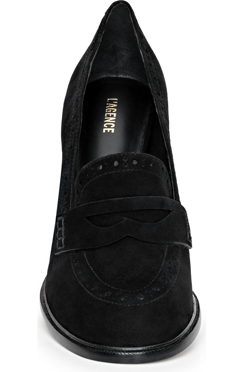 L'AGENCE Bea Penny Loafer Pump, Alternate, color,