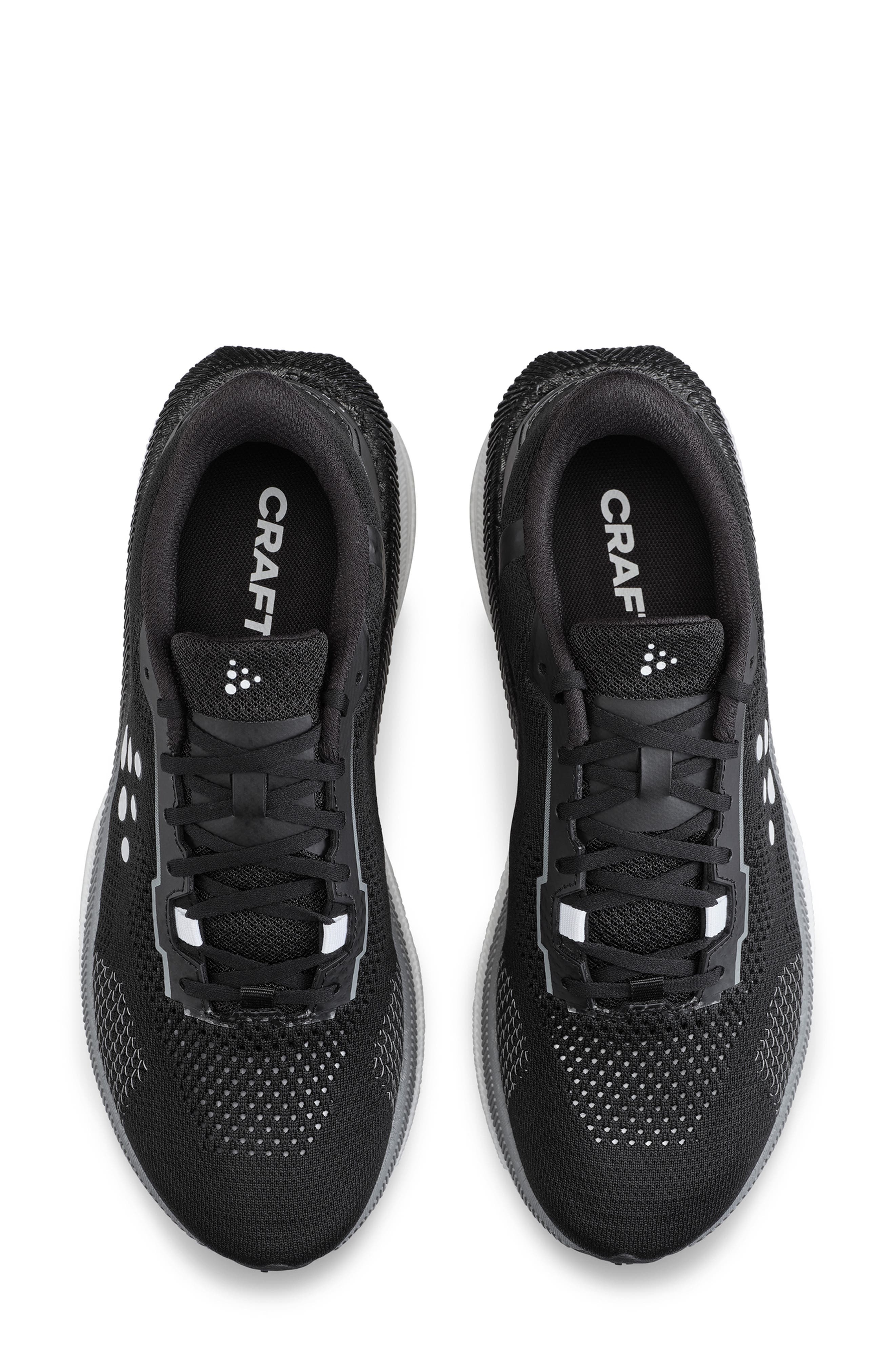 Craft Endurance 2 Running Shoe, Alternate, color, Black/ Contrast White