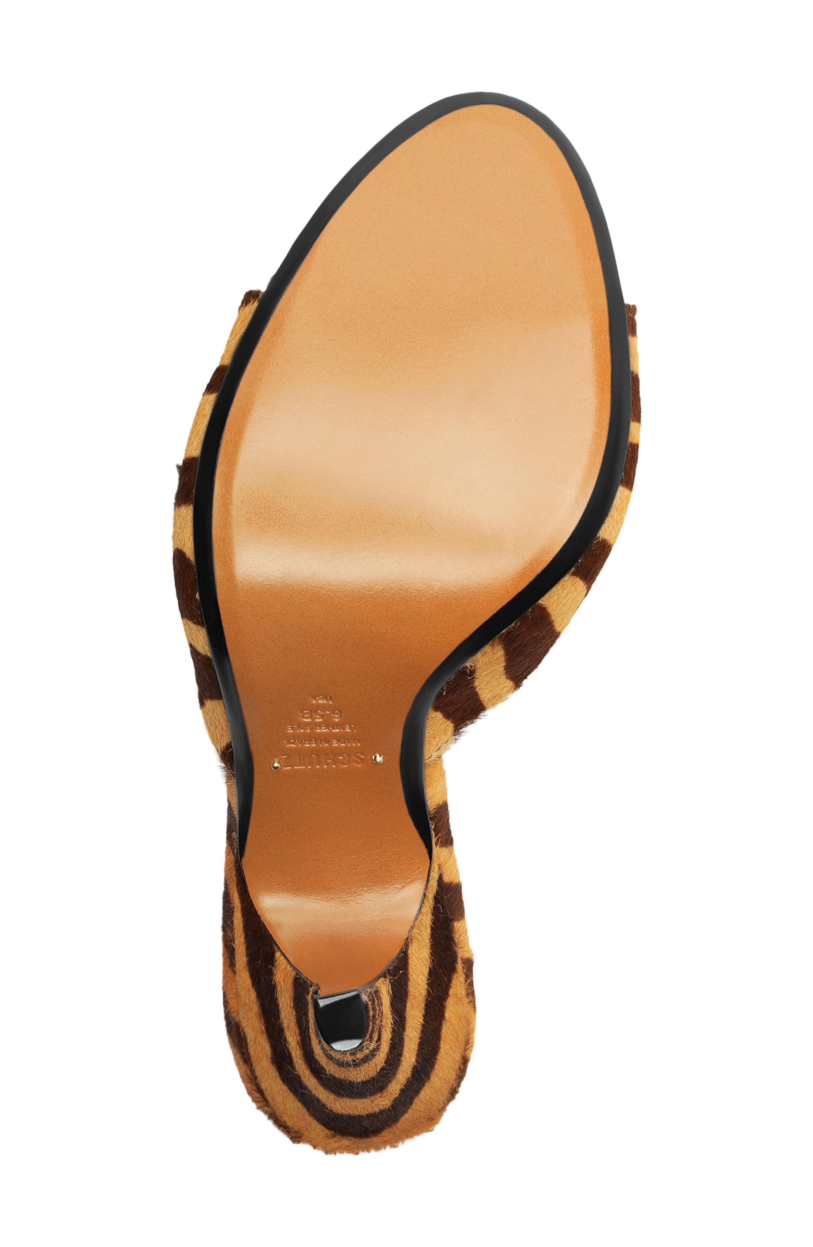 Schutz Clea Slide Sandal, Alternate, color, Natural