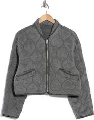 BLANKNYC Quilted Bomber Jacket
