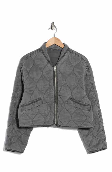 BLANKNYC Quilted Bomber Jacket