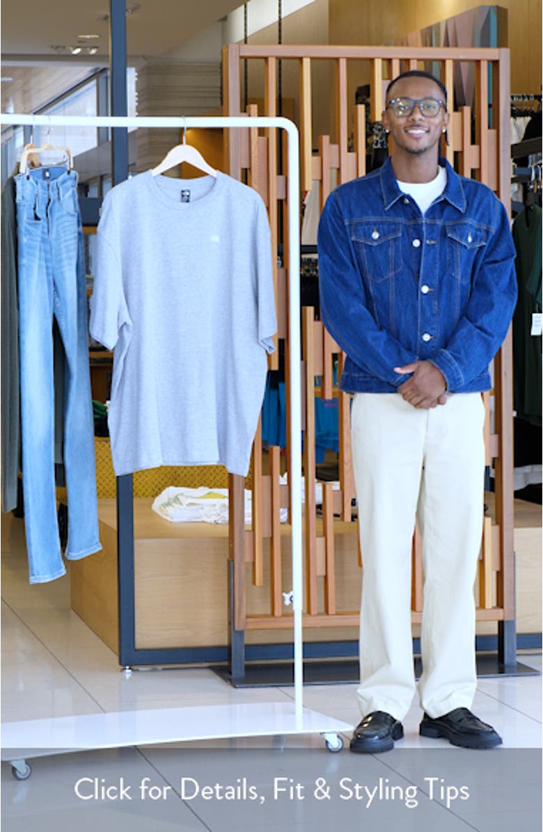 Essential Oversize Cotton T-Shirt, sales video thumbnail