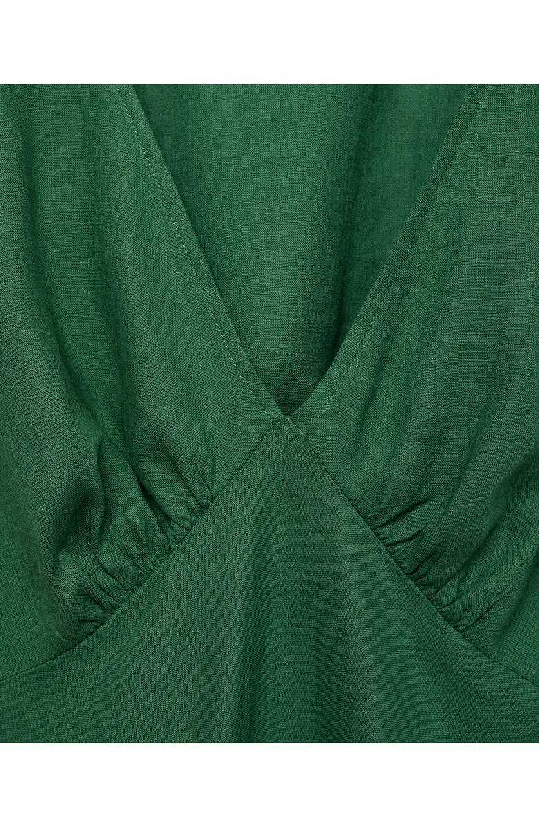 MANGO Linen Blend Dress, Alternate, color, 