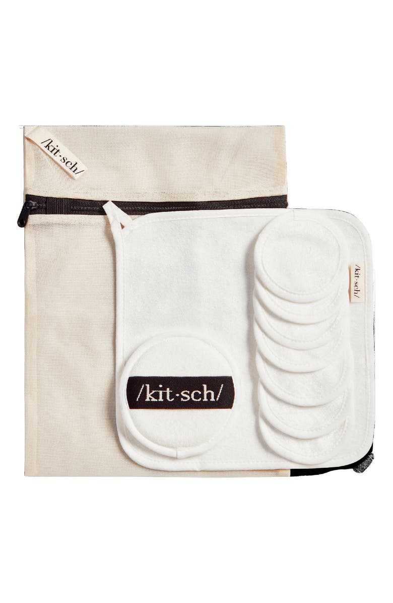 Kitsch Ultimate Reusable Cleansing Kit, Main, color, Ivory
