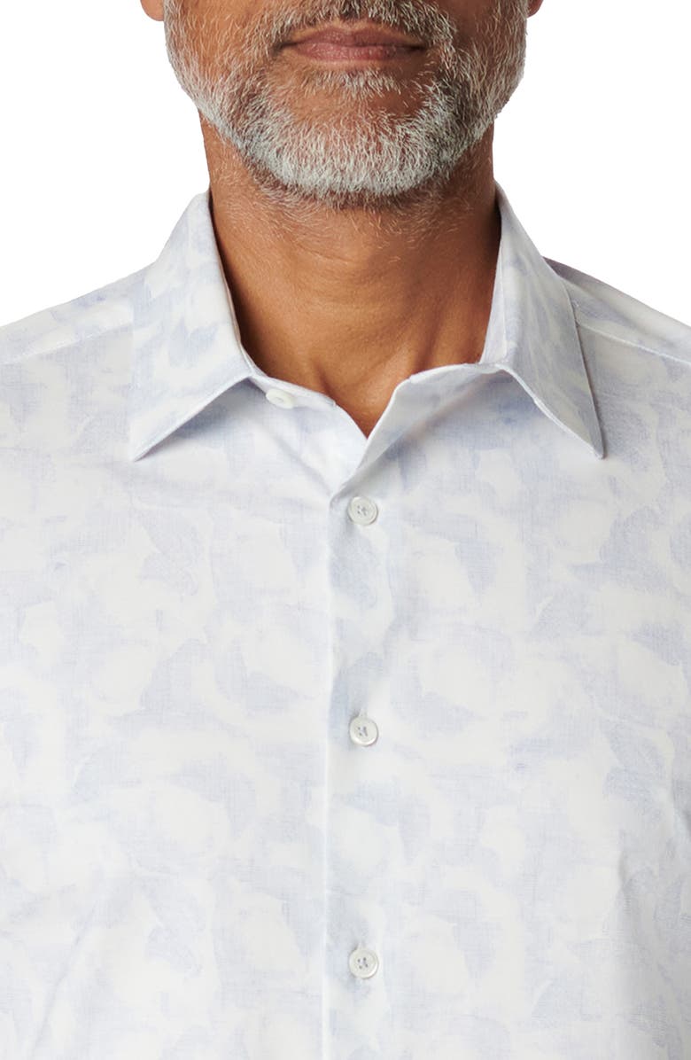 Bugatchi James OoohCotton<sup>®</sup> Abstract Print Button-Up Shirt, Alternate, color, 