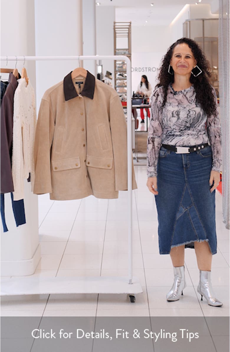 Cassidy Suede Jacket, sales video thumbnail