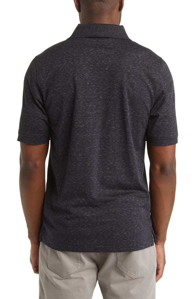 Cutter & Buck Advantage Space Dye Jersey Polo, Alternate, color, Dark Black
