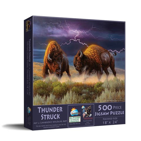 Thunderstruck 500 piece Jigsaw Puzzle for Adults