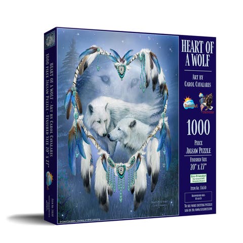 Heart of a Wolf 1000 piece Jigsaw Puzzle for Adults