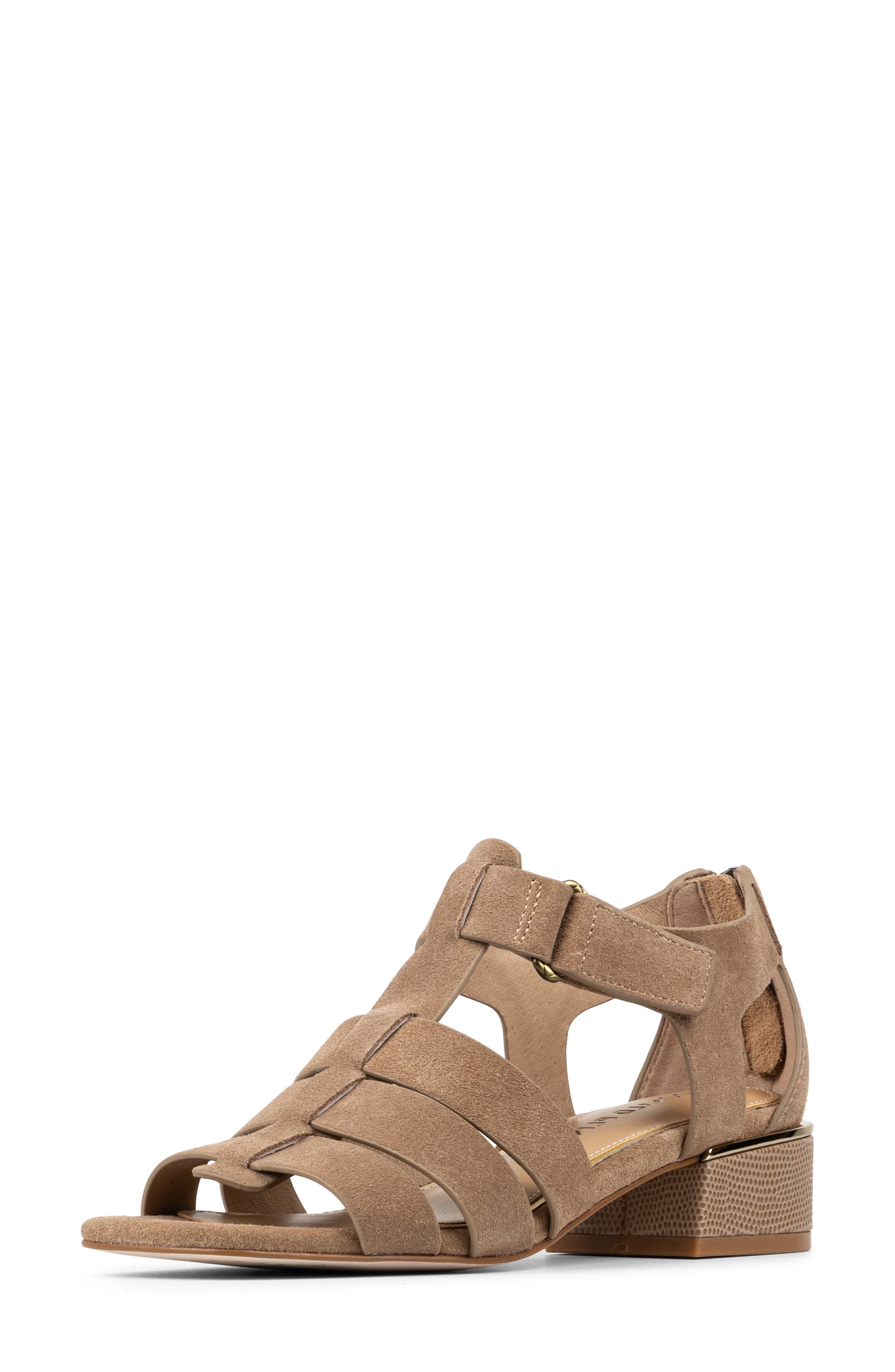 Faleisha City Fisherman Sandal, Alternate, color, TOBACCO