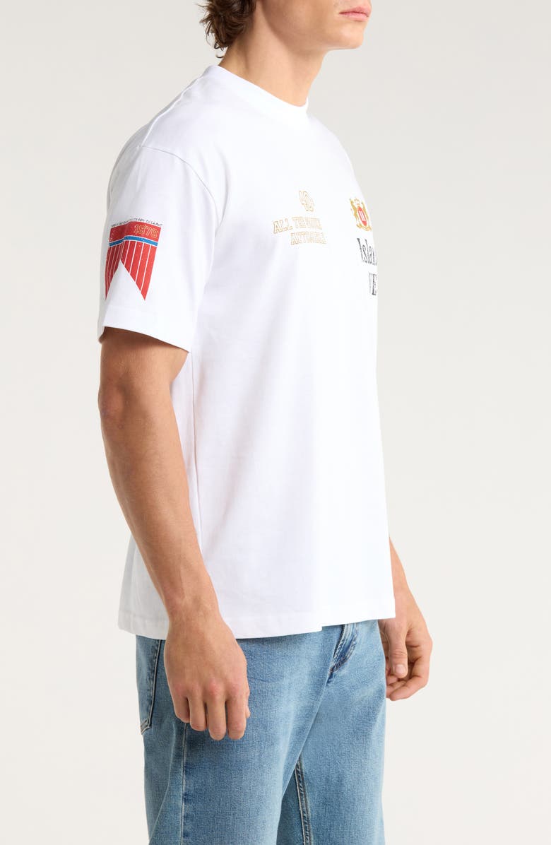 Island Avenue Marlboro Cotton Graphic T-Shirt, Alternate, color, White