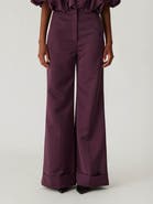 Rebecca Taylor Techy Sateen Wide Leg Pant