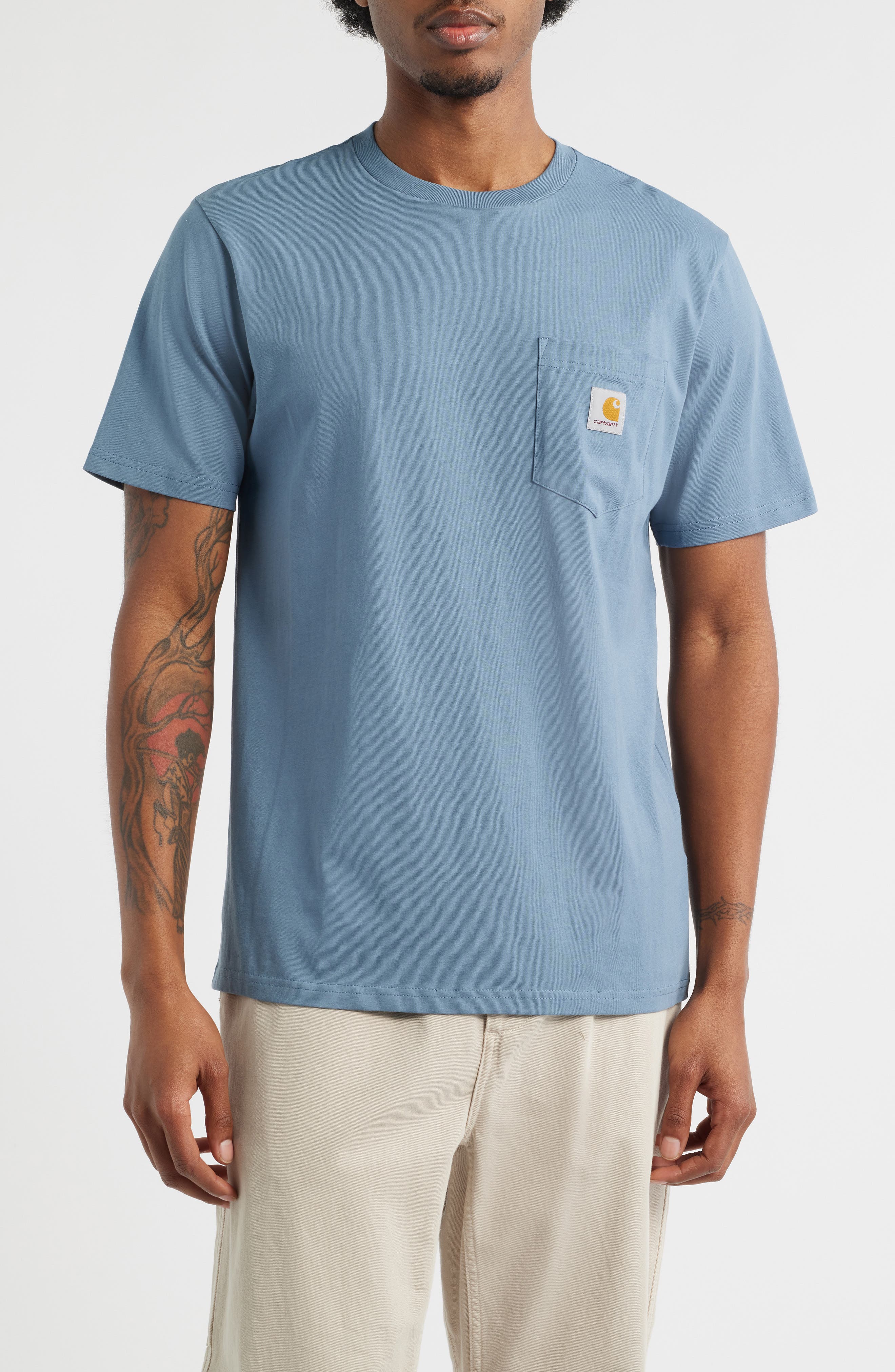 Carhartt Work In Progress Logo Pocket T-Shirt
