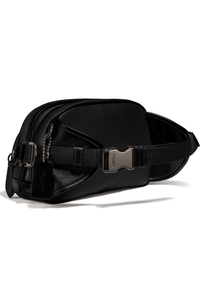 COACH Hitch Leather Belt Bag, Alternate, color,