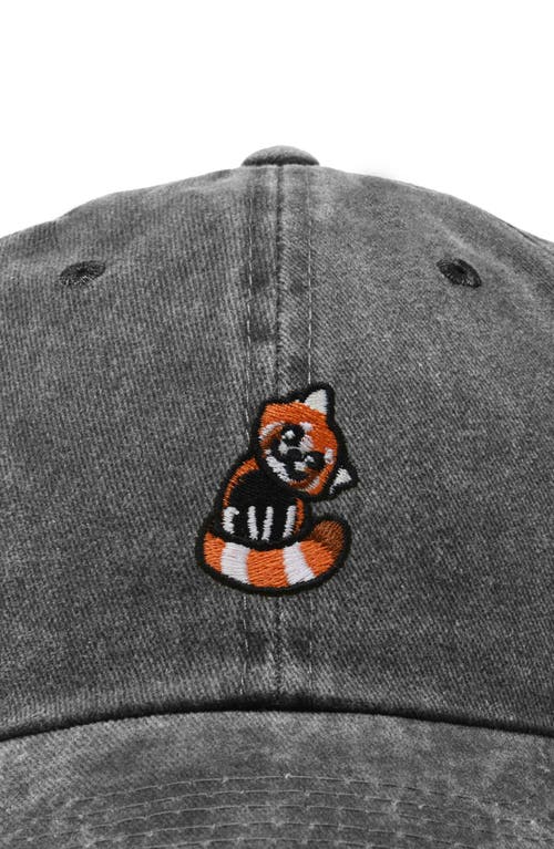 DALIX DALIX RED PANDA EMBROIDERED DAD HAT