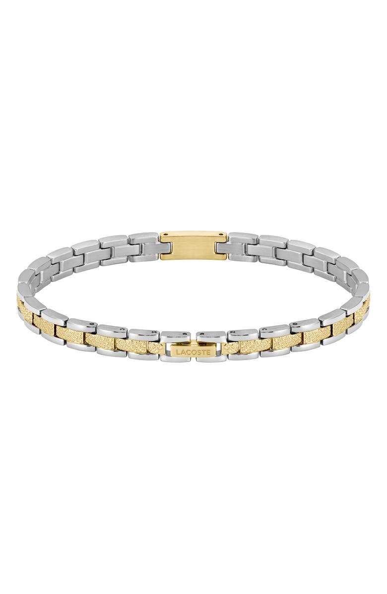 Lacoste Metropole Bracelet, Alternate, color, Two Tone