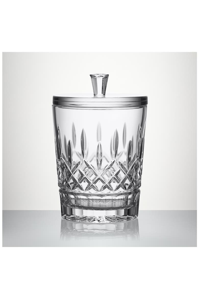 Lismore Crystal Biscuit Barrel, Alternate, color, NO COLOR